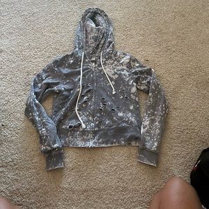 Forever 21 acid wash hoodie
